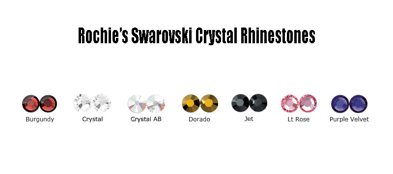 Swarovski crystal colors