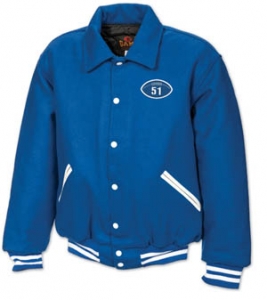 The All Wool Award Jacket w/chest embroidery