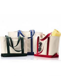 Jumbo Canvas Beach Tote