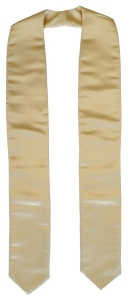 Vegas Gold Graduation Sash Style 1