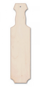 30" Straight Edge Maple Natural Paddle