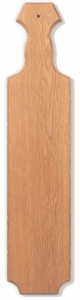 30" Straight Edge Oak Paddle