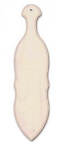 21" Pointed Maple Natural Paddle