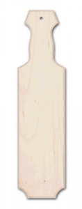 22" Wide Straight Edge Maple Natural Paddle