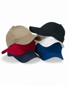 Cotton Twill Cap with Velcro Closure
