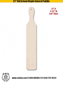 22" Old School Maple Natural Paddle