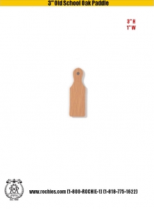 03" Old School Oak Paddle